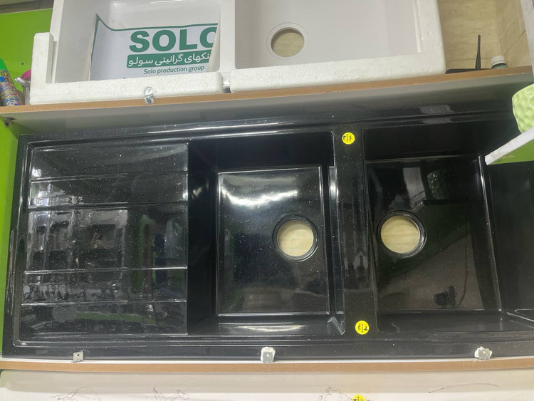 سینک گرانیتی مشکی مدل سولو – فروشگاه افرا کالا